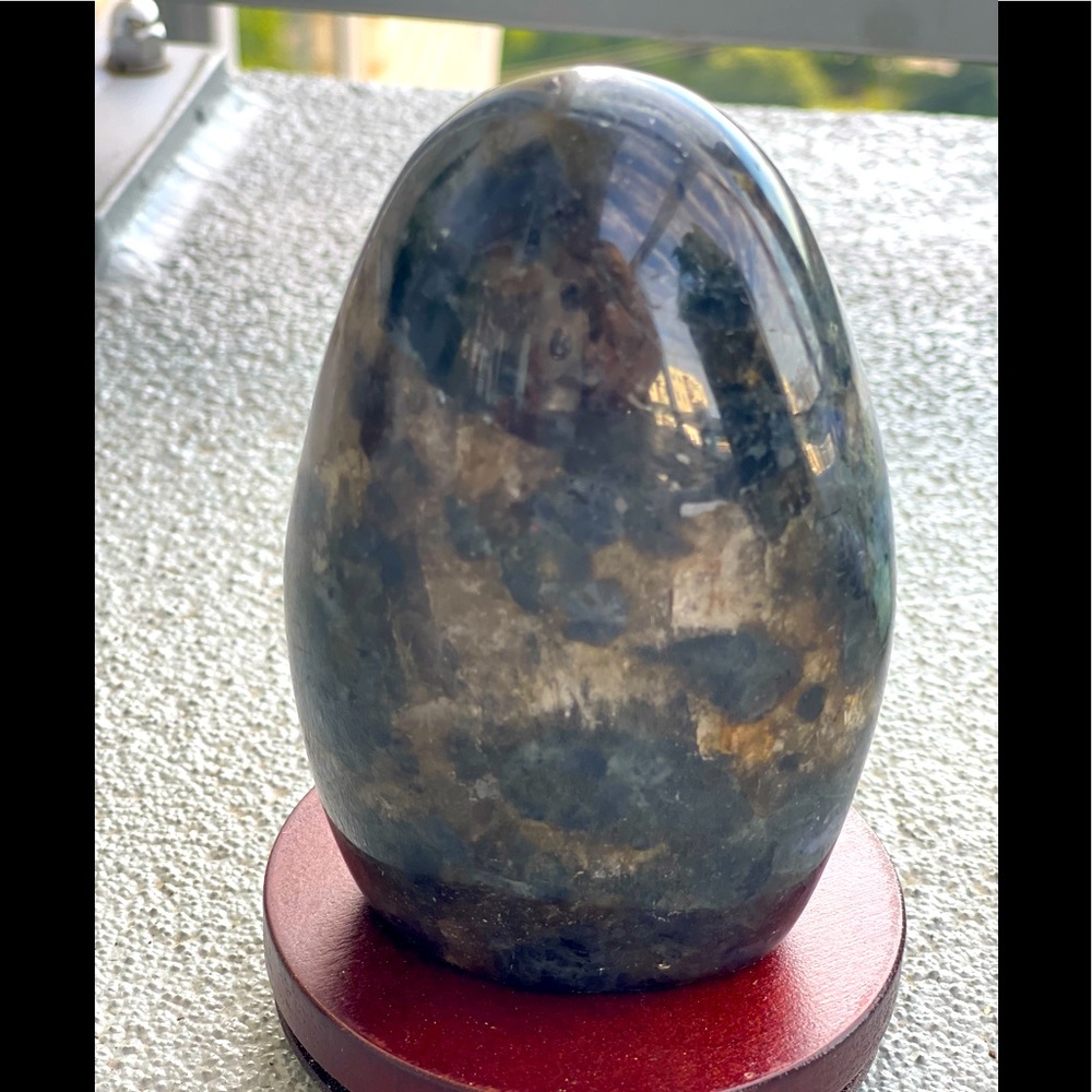 Natural Indigo Gabbro Jasper Freeform
